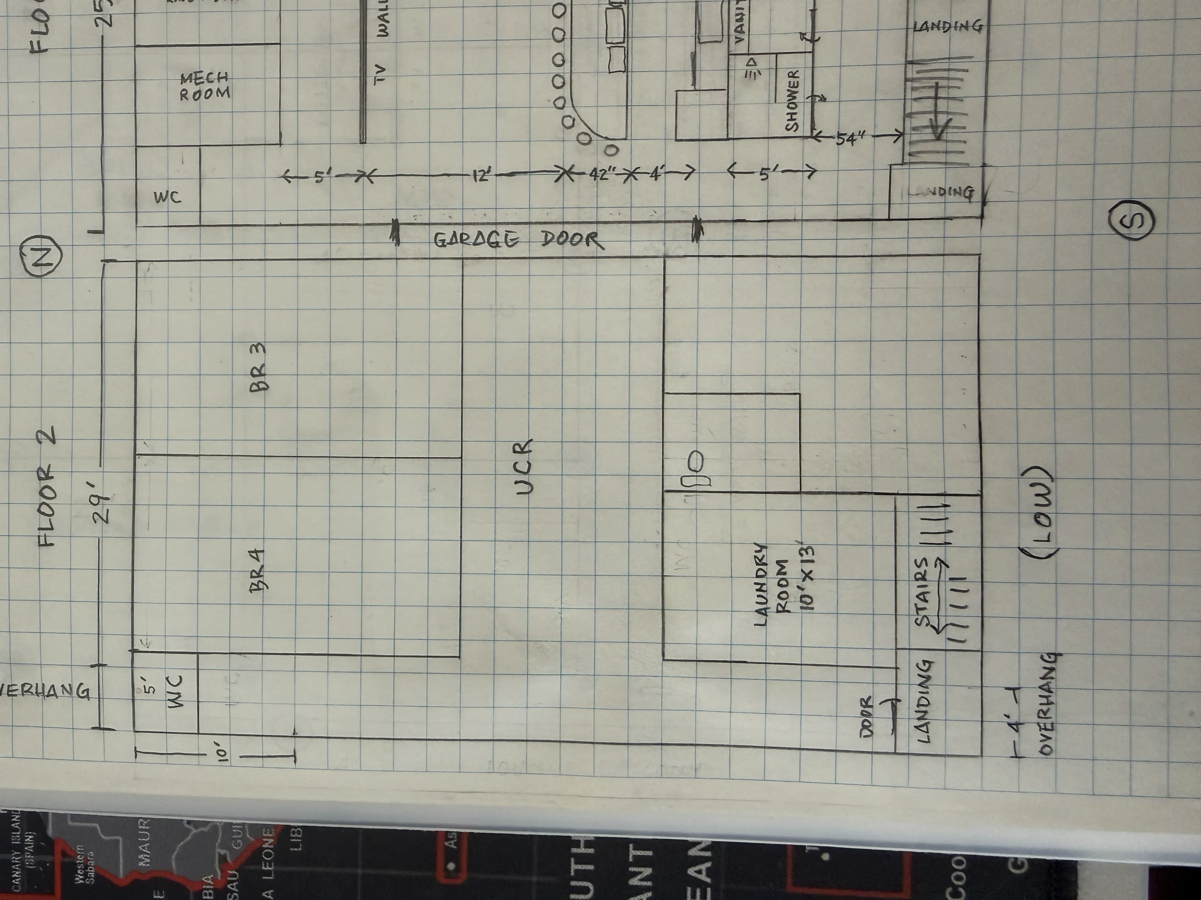 Floor 2 bigger BR3 and BR4 source sketch