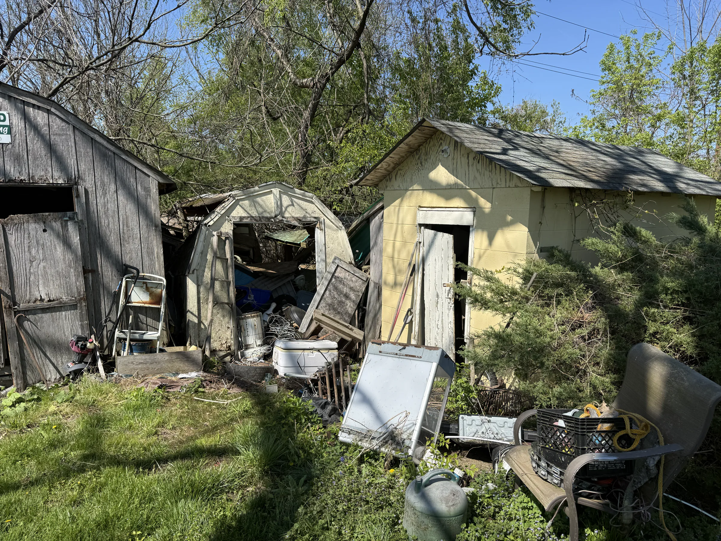 3 sheds