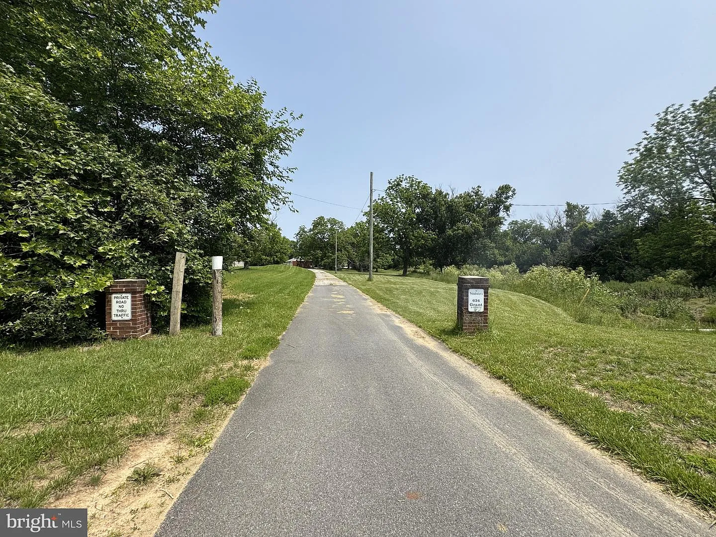 Lot entrance