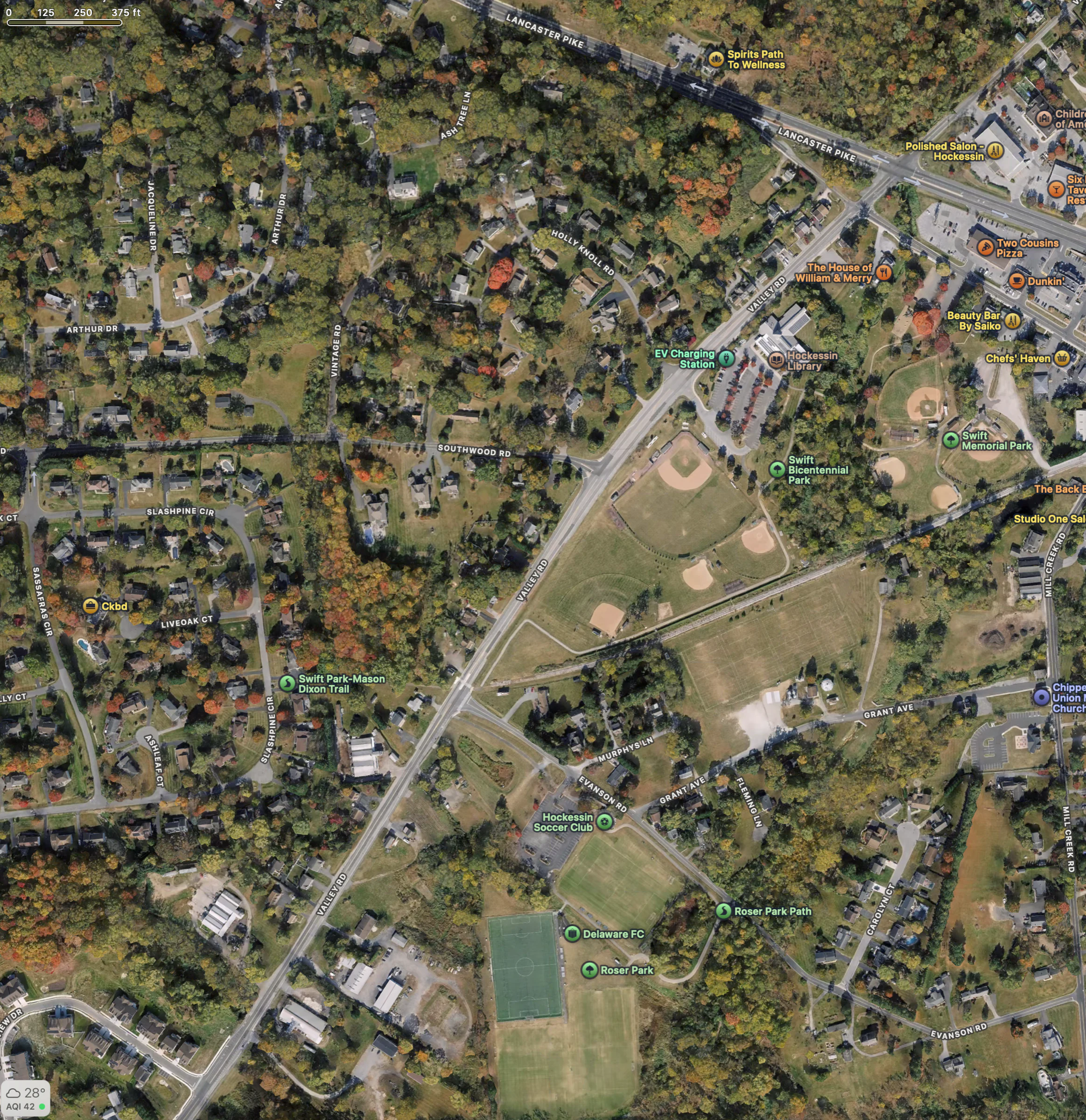 Satellite view 5