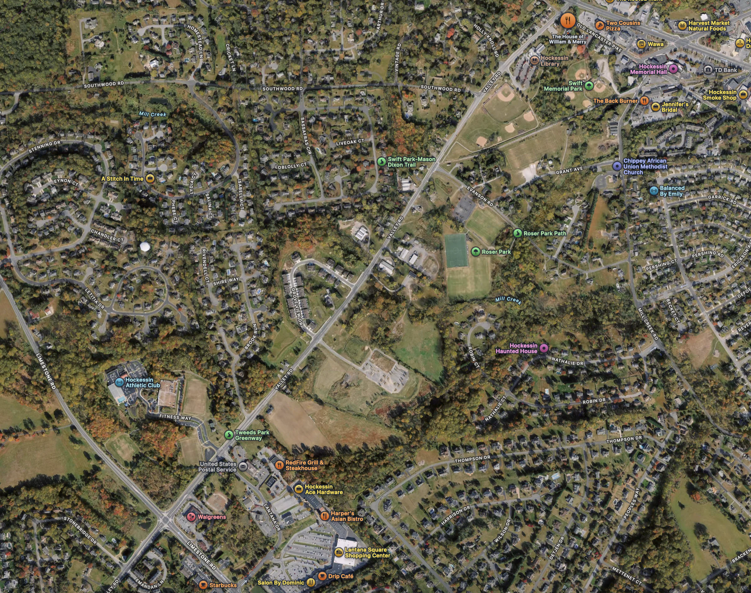 Satellite view 8